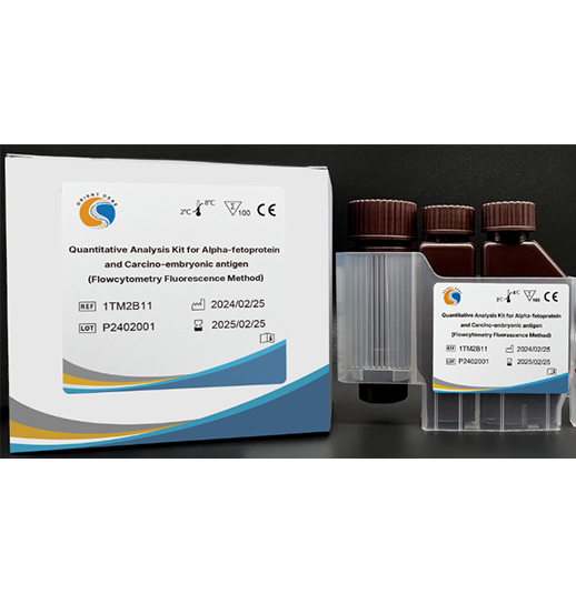 Alpha-fetoprotein and Carcino-embryonic antigen (TM2)